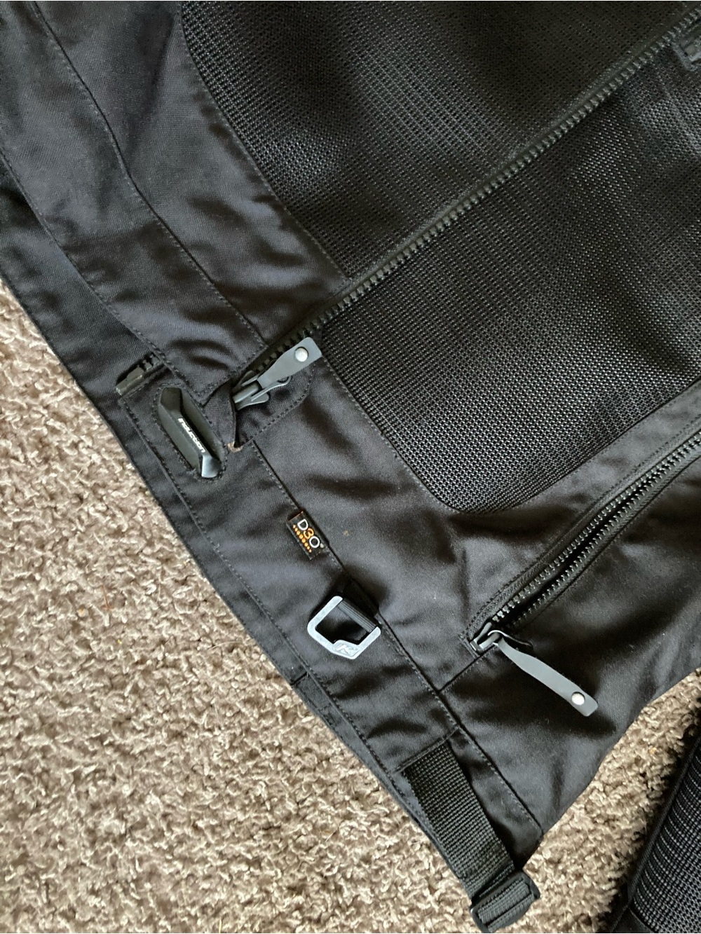 Klim Men's Black Performance Riding Jacket - Picture 5 of 10